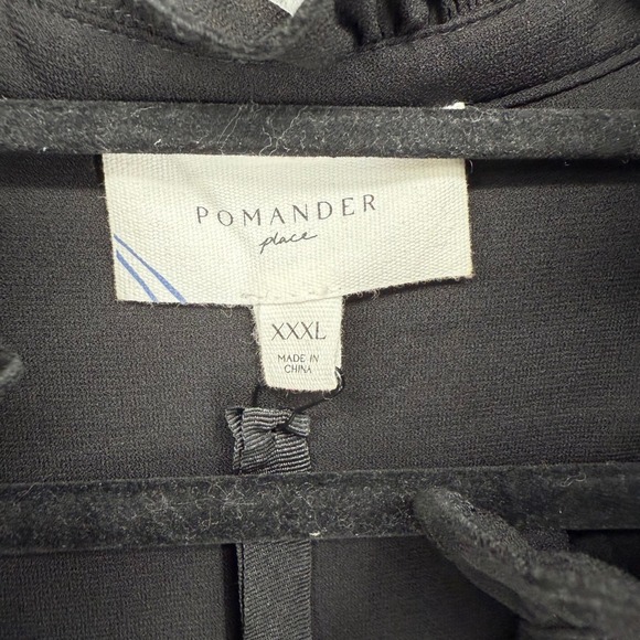 POMANDER PLACE Black Selena Maxi Dress Plus NWT Size XXXL (18) Feminine Classic - Picture 6 of 8